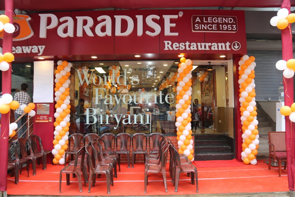 Subject:Paradise forays into East; Opens its first restaurant in Kolkata
