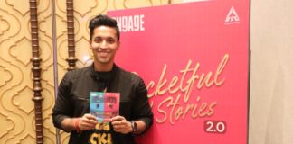 Writer Durjoy Datta launches the second edition of the bestseller book Engage Pocketful O' Stories 2.0 in Kolkata.