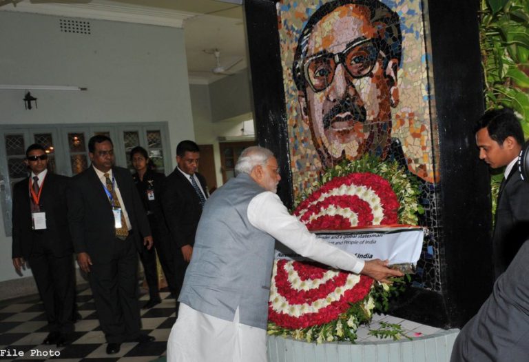 Tribute to Bangabandhu Sheikh Mujibur Rahman By PM Modi