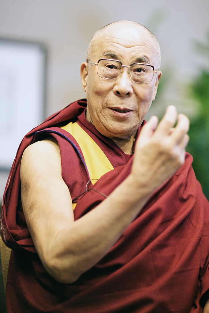 Dalai Lama - Photo by Wikipedia