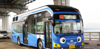 Hydrogen Fuel Bus - South Korea