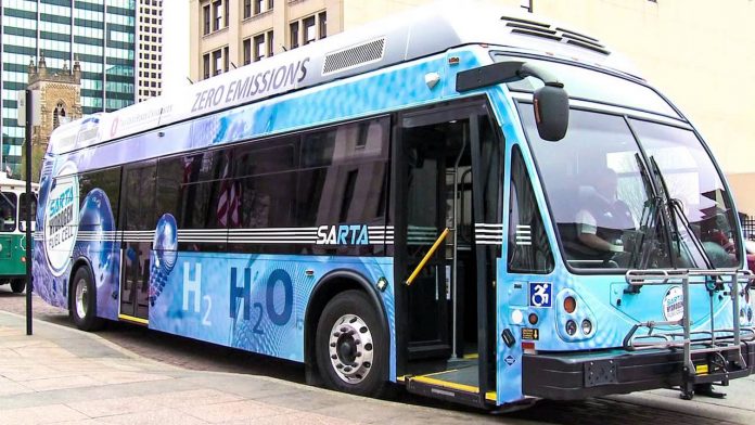 Hydrogen Fuel bus