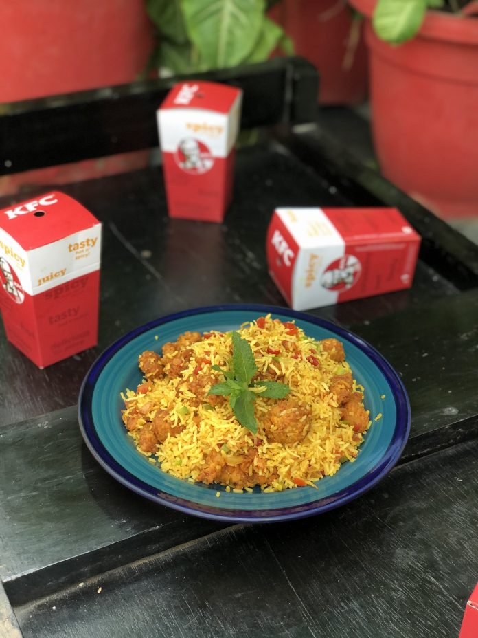 KFC Tawa Pulav by Chef Kunal Kapur