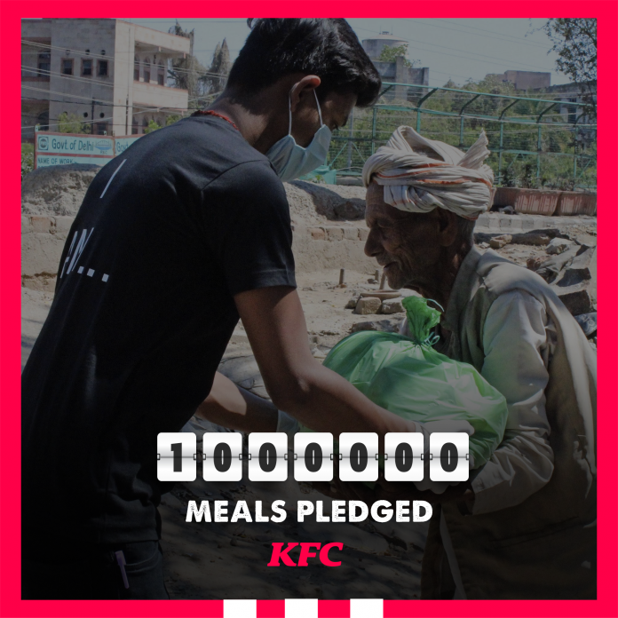 KFC India to provide 1 Million Meals to Feed Communities in Need