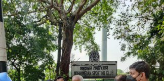 Mohammedan Sporting Club comes forward to help the groundsmen of Kolkata maidan