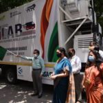 Mobile COVID-19 Testing Van - Dr Harsh Vardhan