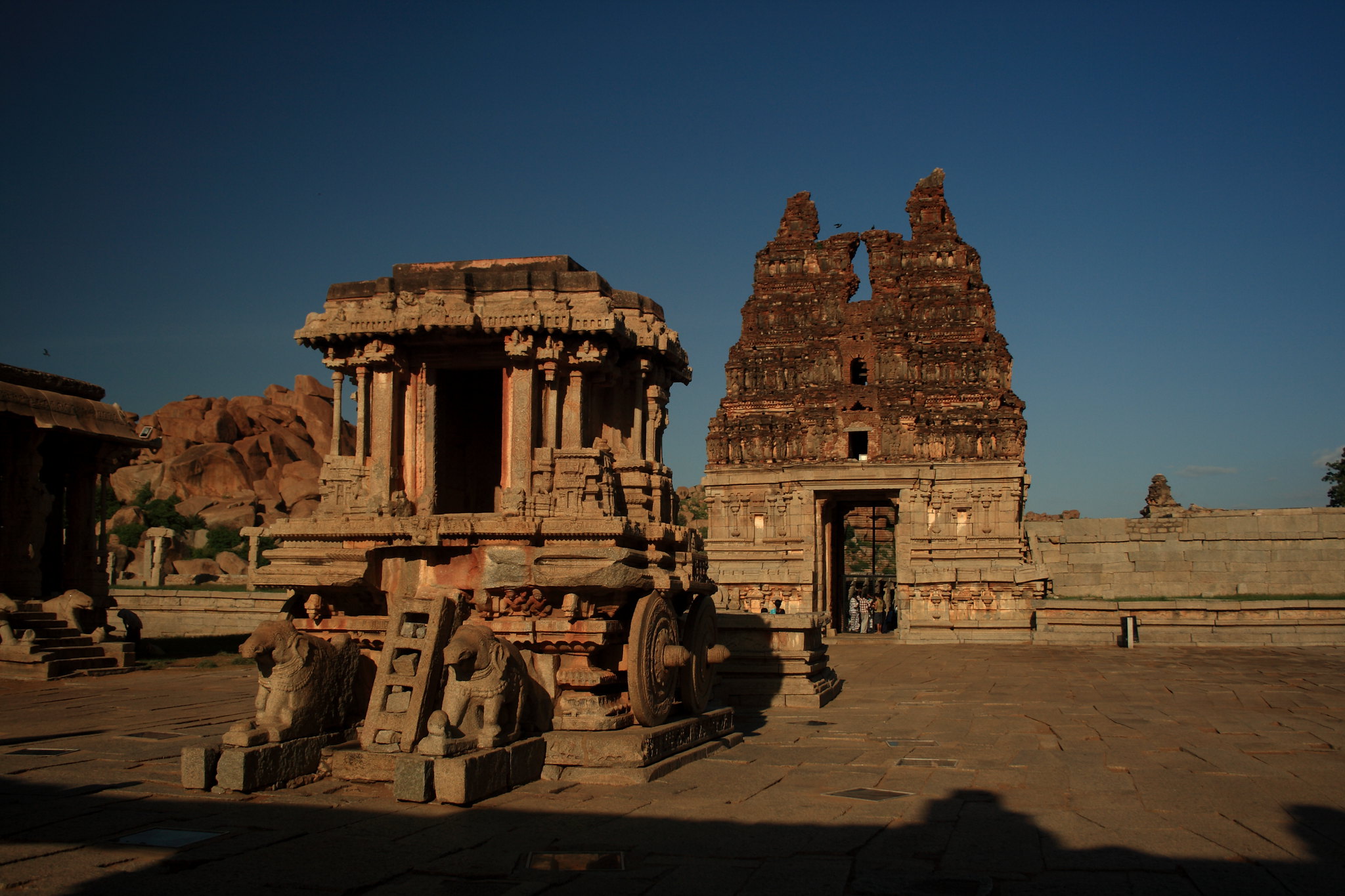 The Stone Chariot of Hampi By Suman Munshi