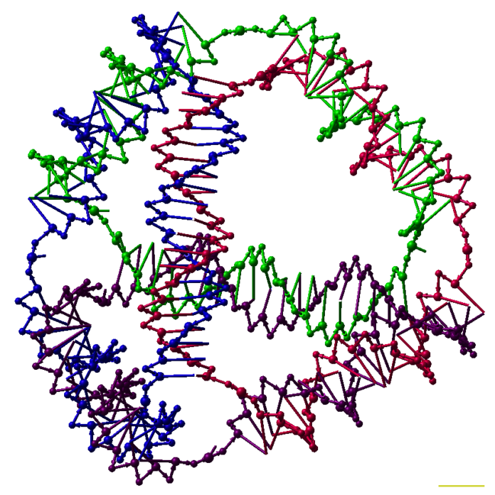 Nano Technology - DNA Tetrahedron White