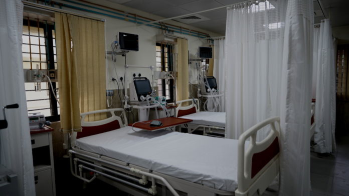 ICU ward with ventilators, of a Tata Trusts’ developed Covid-19 treatment centre