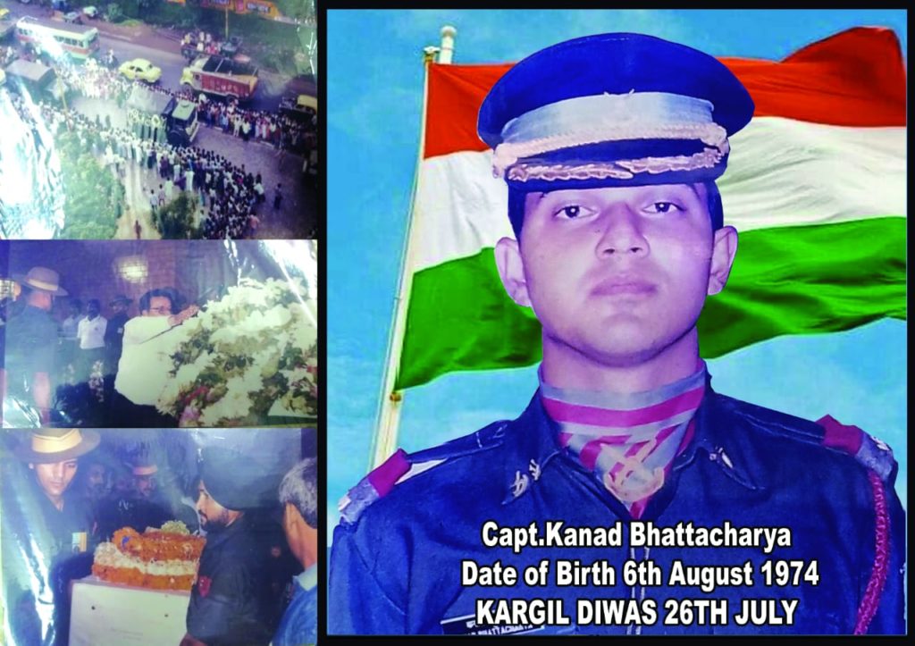 46th Birth Day of Captain Kanad Bhattacharyya, the great Martyr of Kargil War. Commemorating the Birth Day of this War hero, his own club