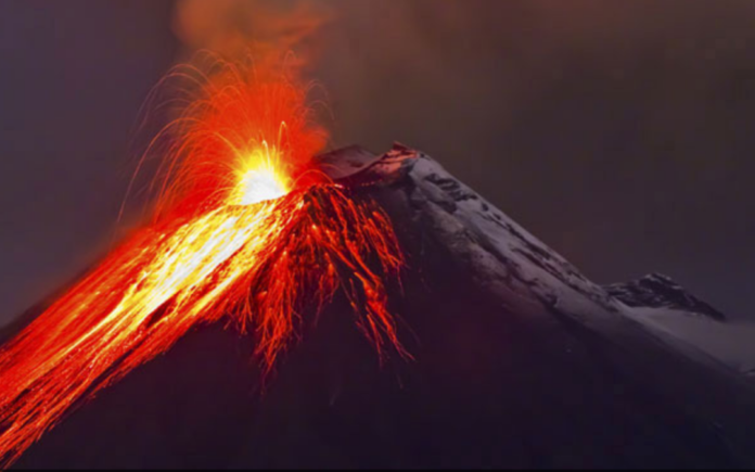 Barren Island Volcano - India