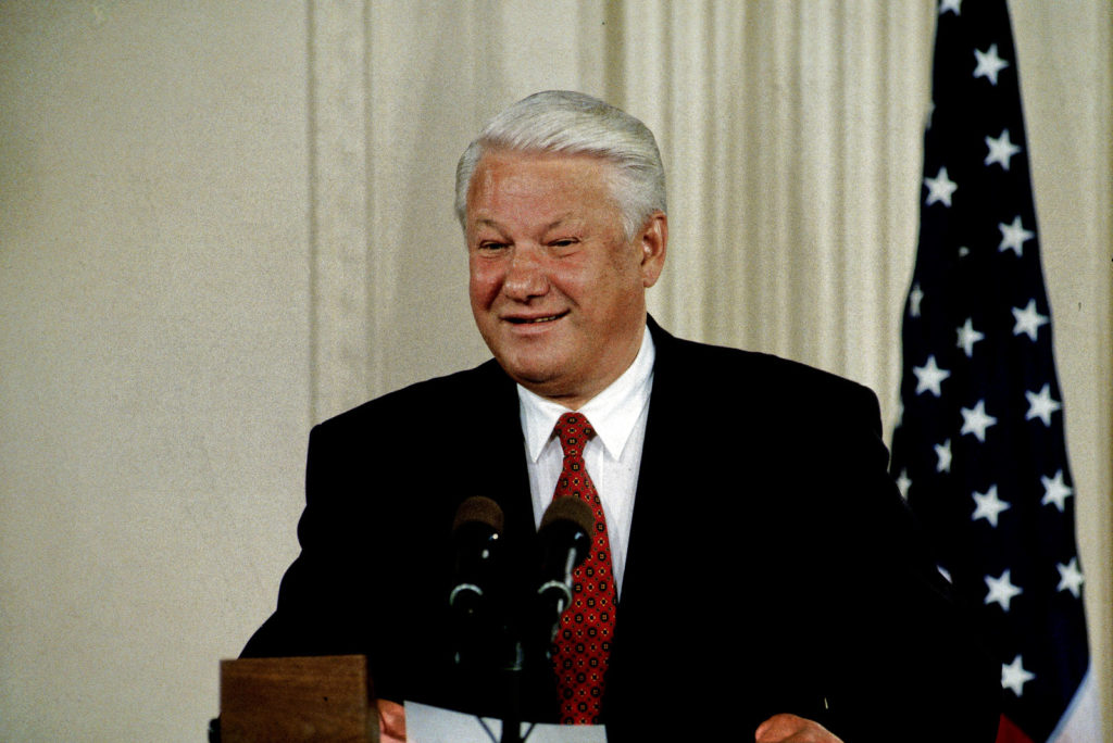 Boris-Yeltsin First Russian President