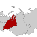 Map of Russia – Ural Federal District