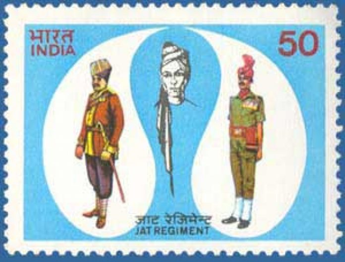 India Postage Stam - JAT Regiment
