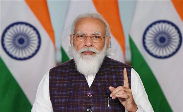 The Prime Minister, Shri Narendra Modi virtually addressing the India Mobile Congress (IMC) 2020, in New Delhi on December 08, 2020.