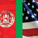 USA Afghanistan Flag