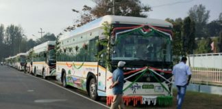 Andaman Lt Governor flags off electric buses; will curb pollution on island