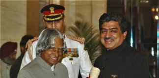 Nandan Nilekani says Retail & logistics, Education and healthcare are the next big sectors in India The President, Dr. A.P.J. Abdul Kalam presenting the Padma Bhushan Award – 2006 to Shri Nandan Mohan Nilekani, one of the founders of Infosys, in New Delhi on 20 March 2006