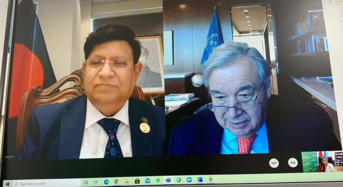 Secretary General of the United Nations Mr. Antonio Guterres highly applauded Bangladesh