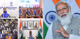 PM addresses 66th Convocation of IIT Kharagpur The Prime Minister, Shri Narendra Modi addressing the 66th Convocation of IIT Kharagpur, through video conferencing, in New Delhi on February 23, 2021.