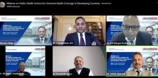 Afghanistan and India participate in IIHMR University’s talk on Public Health Actions for Universal Health Coverage in Developing Countries Afghanistan and India participate in IIHMR University’s talk on Public Health Actions for Universal Health Coverage in Developing Countries
