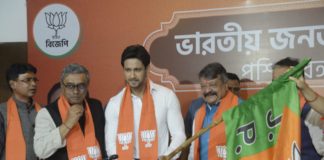 Popular Tollywood Actor and Actress joined BJP at Kolkata Yash Dasgupta joined BJP