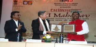 Arjun Munda Tribal Affairs inaugurates the GI Mahotsav at Lal Bahadur Shastri National Academy of Administration (LBSNAA) Arjun Munda - Tribal Affairs