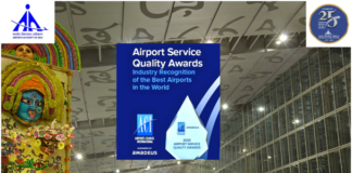 C Pattabhi takes over as Airport Director, NSCBI Airport, Kolkata Award for Kolkata Airport