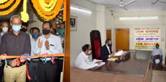 GENERAL MANAGER, SER INAUGURATES FIRST LOK ADALAT OF RAILWAY CLAIMS TRIBUNAL, KOLKATA BENCH Shri Sanjay Kumar Mohanty, General Manager, South Eastern Railway inaugurating the First Lok Adalat of Railway Claims Tribunal, Kolkata Bench today (16-03-2021).