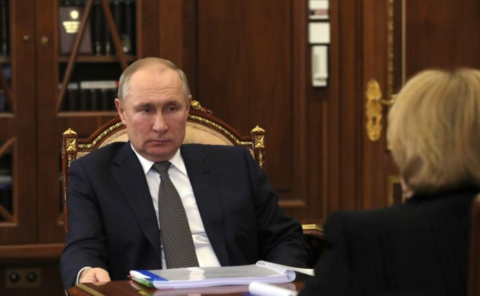Veronika Skvortsova with Presicent Putin