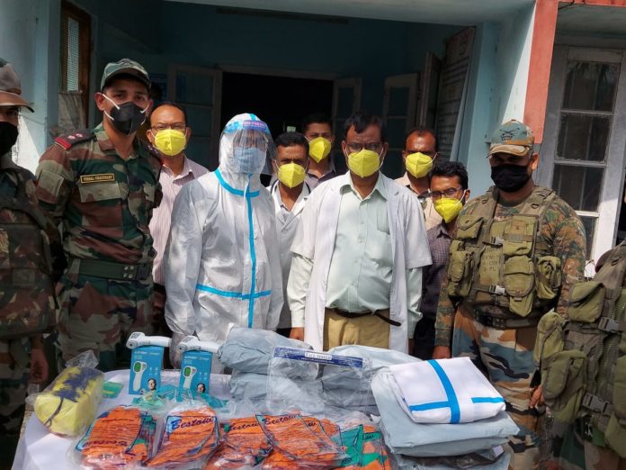 Red Horns Division of India Army organized Medical Camp at Chirang, Assam