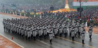 রাষ্ট্র যখন অন্যায় করে সেটা যেমন অন্যায়, তেমনি রাষ্ট্র গঠনে যারা রাজনৈতিক বাধা হয়ে ওঠে, তারা আরো ভয়ঙ্কর CRPF(CoBRA) personnel during the Republic Day Parade Photo by Wikipedia