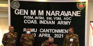 General Manoj Mukund Naravane, Indian Army Chief and the Indian delegation visited HQ 10 Infantry Division at Ramu Cantt in Bangladesh General Manoj Mukund Naravane, Indian Army Chief and the Indian delegation visited HQ 10 Infantry Division at Ramu Cantt in Bangladesh