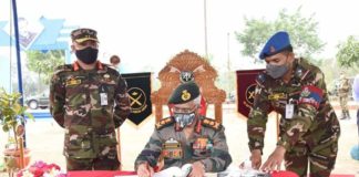 General M.M. Naravane, Indian Army Chief and General Aziz Ahmed, Bangladesh Army Chief had a meeting at Bangabandhu Senanibash General M.M. Naravane, Indian Army Chief and General Aziz Ahmed, Bangladesh Army Chief had meeting at Bangabandhu Senanibash