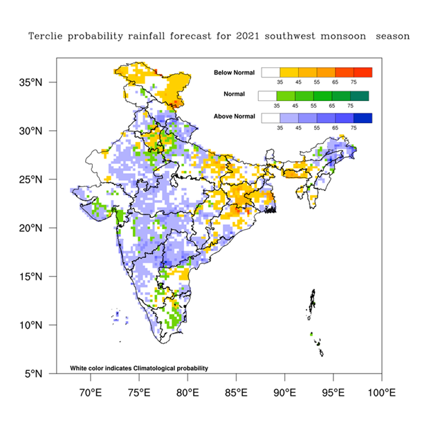 IMD Monsoon Forcast 2021