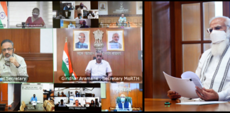 PM holds a high level meeting on oxygen supply and availability The Prime Minister, Shri Narendra Modi holds a high-level meeting on oxygen supply and availability, through video conferencing, in New Delhi on April 22, 2021.