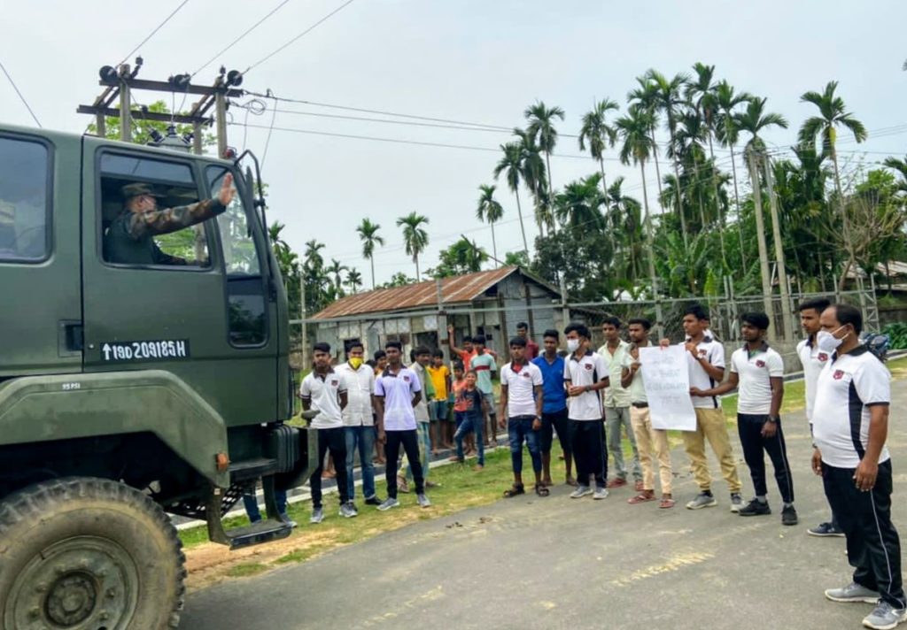 Peace reinstated, Army pulls out from South Salmara Mankachar, Assam