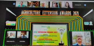 NMSHE’s ICAR Team awarded for agricultural information dissemination in Leh NMSHE’s ICAR Team awarded for agricultural information dissemination in Leh