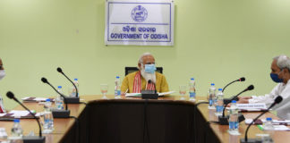 PM announces financial assistance of Rs 1000 crore for immediate relief activities for Cyclone YAAS impacted areas The Prime Minister, Shri Narendra Modi chairing a meeting to review the impact of Cyclone Yaas, in Odisha on May 28, 2021.