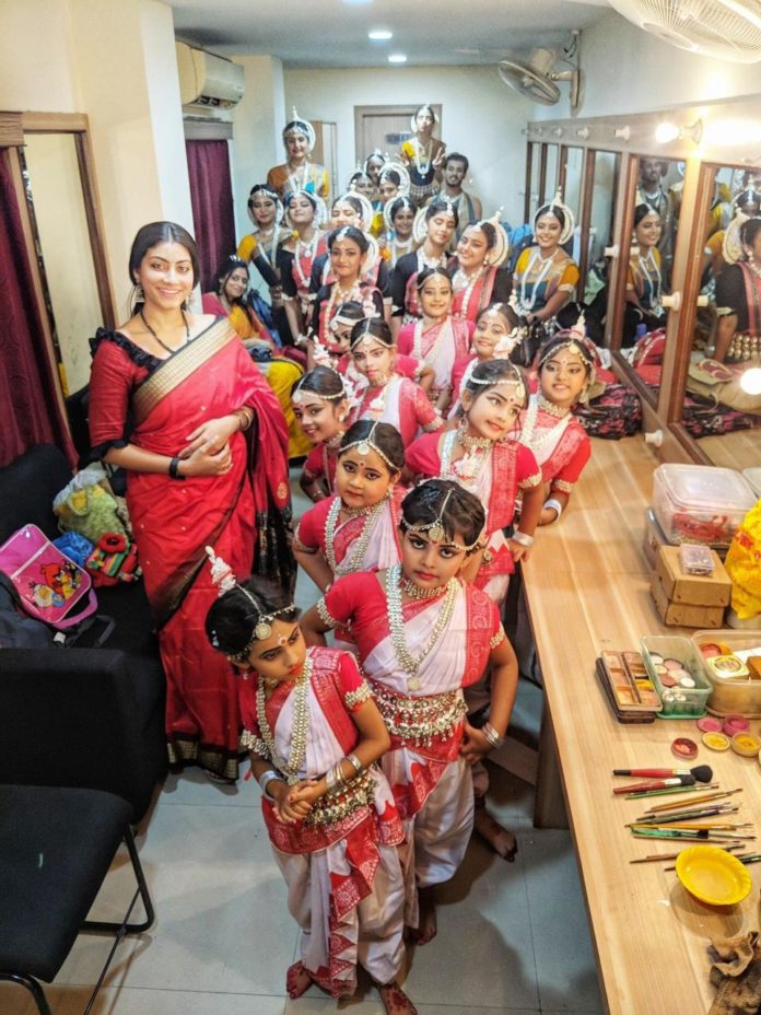 Dancer Sulagna Ray Bhattacharjee released a of home made music video on Rabindra Jayanti