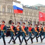 Military parade to mark the 76th anniversary of Victory in the Great Patriotic War.