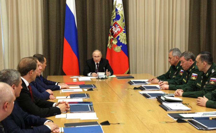 President Putin had a Meeting with senior officials of the Defence Ministry and top executives of defence industry enterprises.