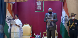 PM congratulates Ms Mamata Banerjee on taking oath as CM Swon In Ceremony Mamata Banerjee
