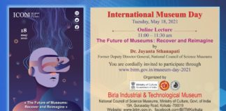 ‘The Future of Museums: Recover & Re-imagine’ on International Museum Day The Future of Museums - Recover & Re-imagine on International Museum Day