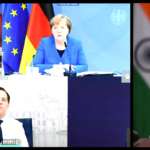 The Prime Minister, Shri Narendra Modi participates in the India-EU Leaders’ Meeting through video conferencing, in New Delhi on May 08, 2021.