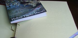 Government releases guidelines for the development of e-Content for Children with Disabilities Braille book and the same book in ink print by Wikipedia