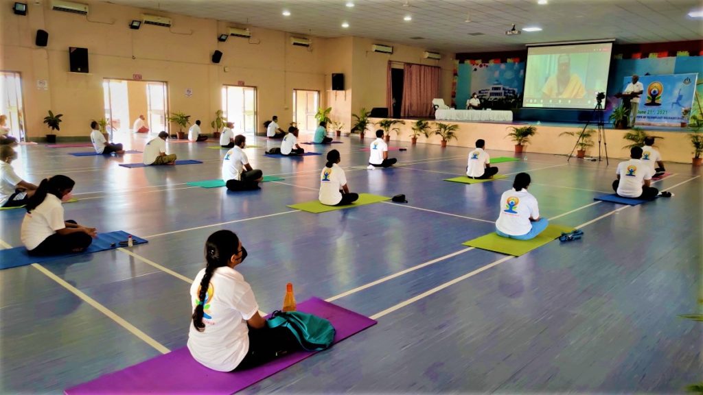 7th International Day of Yoga observed at IIT Bhubaneswar