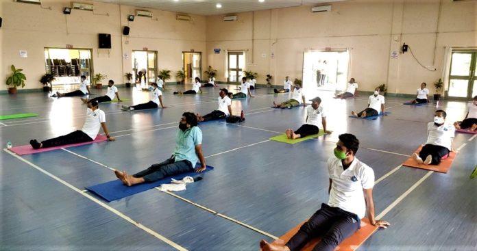 7th International Day of Yoga observed at IIT Bhubaneswar
