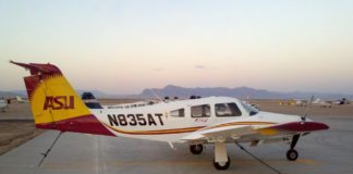 India gets 8 new Flying Training Academies An ATP Piper PA-44 Seminole in ASU livery by Wikipedia