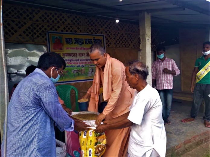 Bharat Sevashram Sangha during Cyclone YAAS Releif.jpg